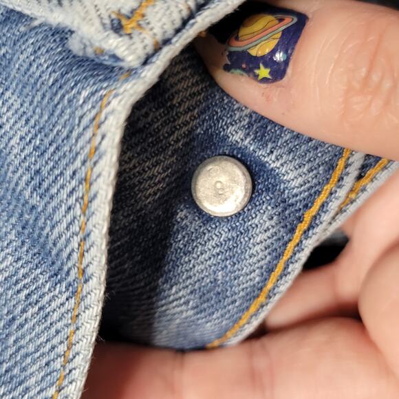 Vintage Levi's 1970s 517 Bootcut Light Wash Jeans, SZ 34x32 - Picture 11 of 11